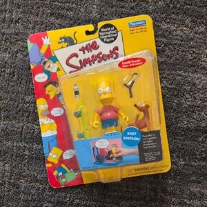 The Simpsons Bart Simpson Interactive Figure - Yellow and Red